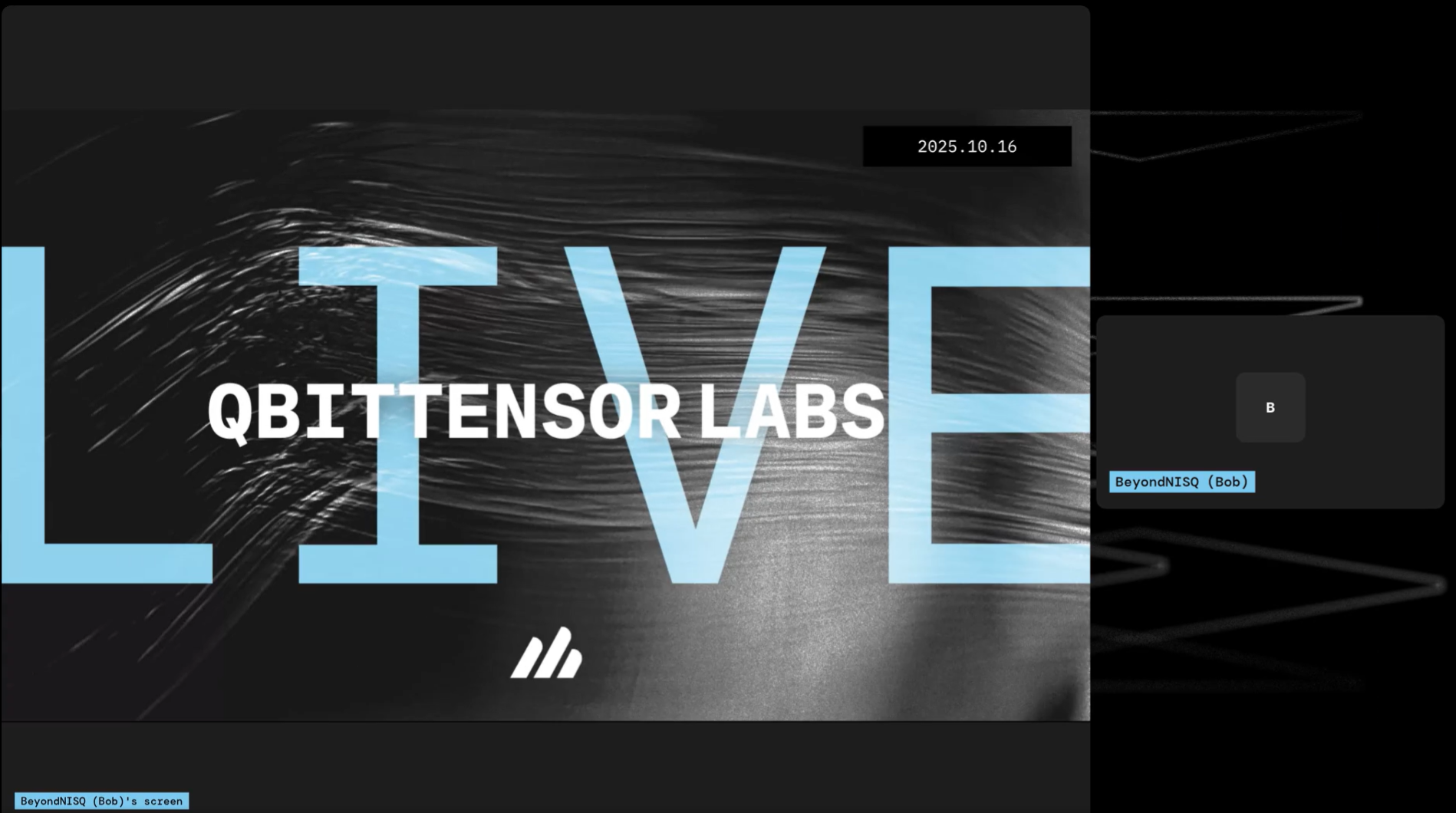 qBitTensor Labs Fourth Broadcast