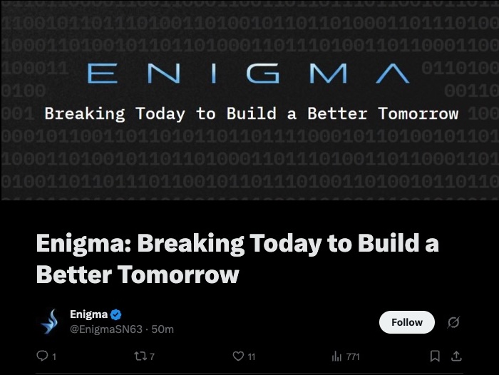 Enigma: Breaking Today to Build a Better Tomorrow | qBitTensor Labs